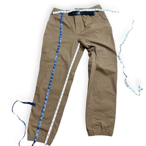 Free Assembly Men's Khaki Pull On Buckle Jogger Pants Size Medium - Picture 5 of 5